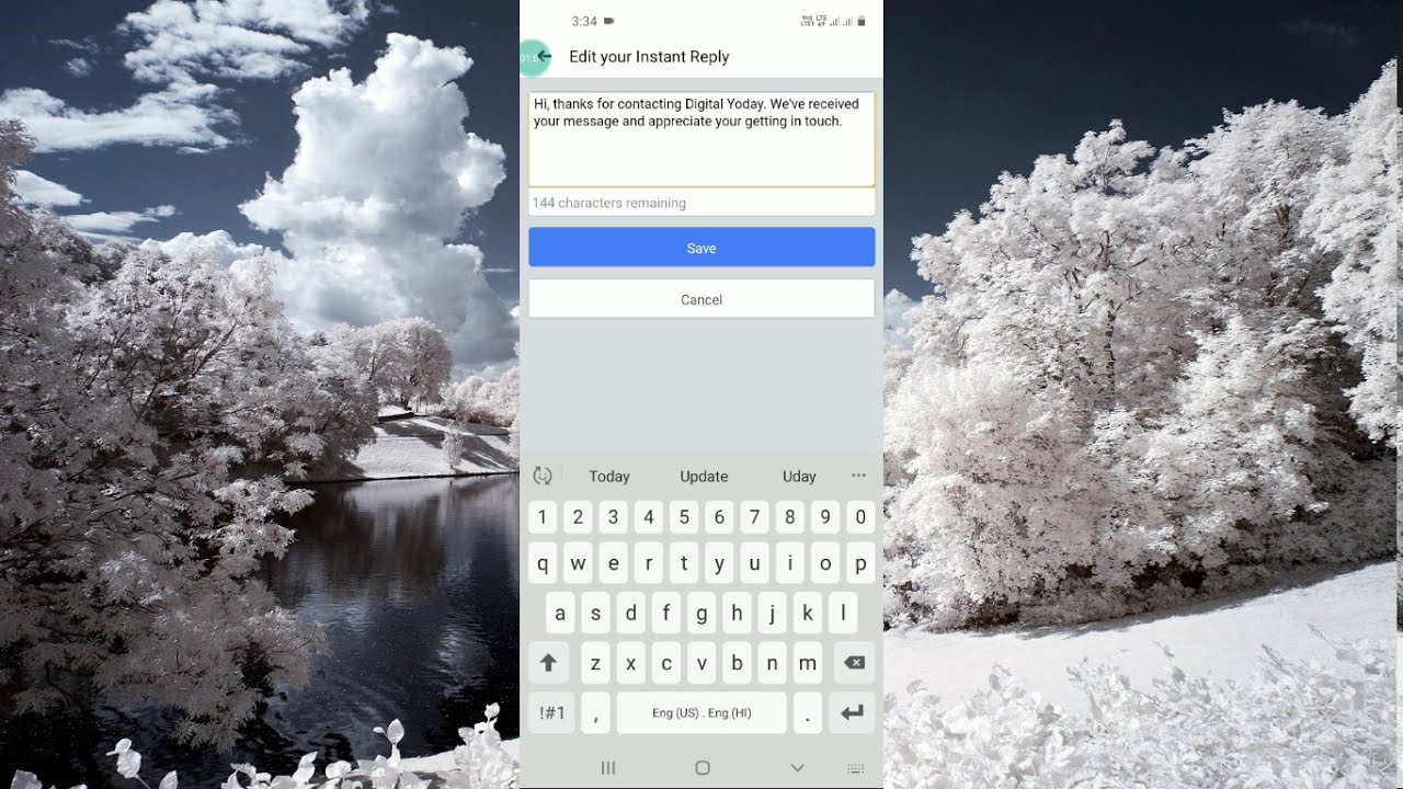 How To Turn On And Turn Off Auto Reply Messages In Facebook Page YouTube