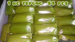 NOGOSARI CAKE RECIPE 1KG FLOUR, NO HASSLE ⁉️SAVES GAS, ONE SET IS READY @dapurmamahasan