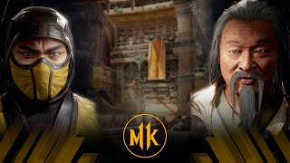 Mortal Kombat 11 - (Klassic) Scorpion Vs (Klassic) Shang Tsung (Very Hard)