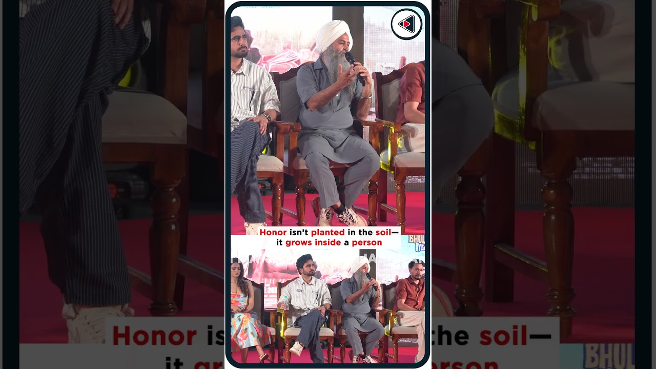 ⁣Honor isn’t planted in the soil—it grows inside a person : Jarnail Singh  #punjabimania #viralvideo