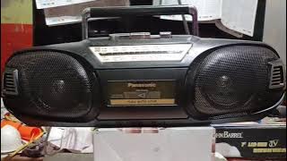7288022810 Panasonic RX-FS50 stereo Radio cassette Tape Recorder working FM Radio working for sale 