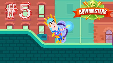 Bowmasters Android Gameplay Walkthrough Part 5 (iOS, Android )