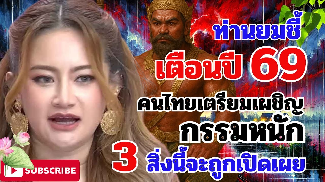 ท่านยมชี้ เตือนปี 69 คนไทยเตรียมเผชิญ "กรรมหนัก" 3 สิ่งนี้จะถูกเปิดเผย