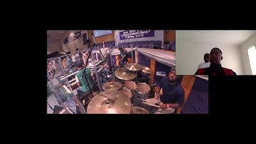 Cj Thompson killin at New Birth Baptist Church!! Reaction by DoubleJ JoggerJinx!!