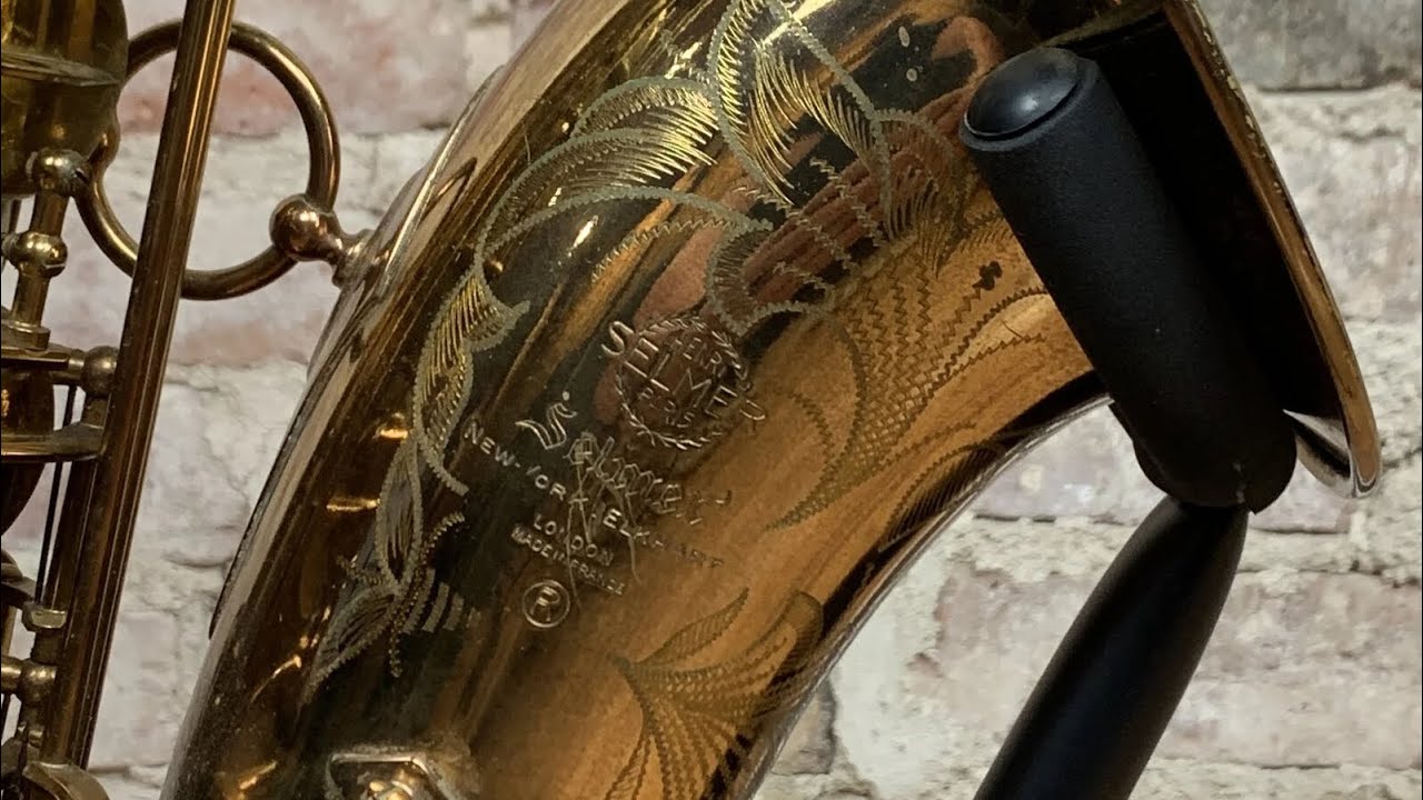 ミュージック 123 Amazing 123xxx Original Lacquer Selmer Mark VI Tenor! www