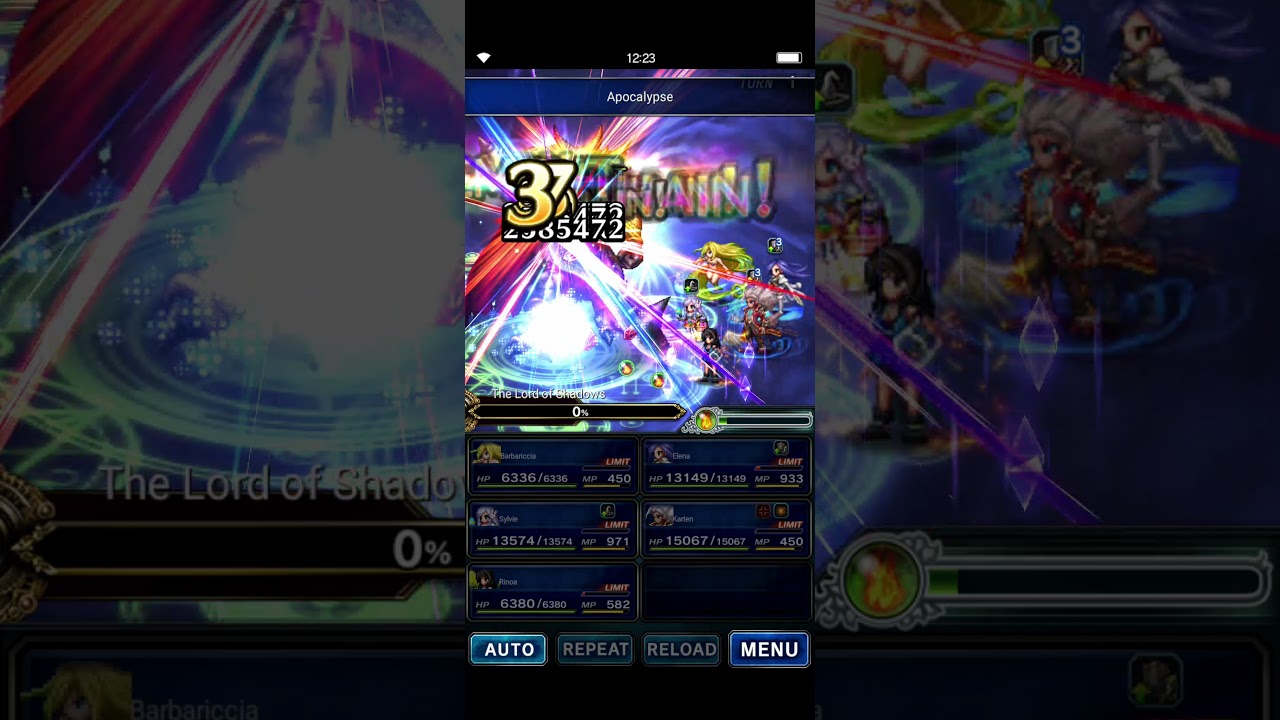 FFBE: Vs. Lord of Shadows (DQ XI S Event)