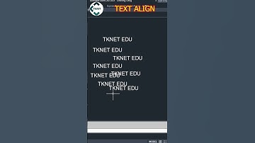 Lệnh Text align rất hay trong autocad #shorts
