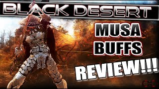 Awakening Musa Buff Results Black Desert