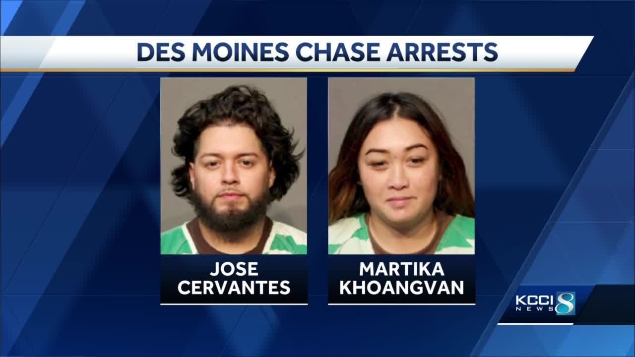 Police: 2 charged after early morning pursuit in Des Moines - YouTube