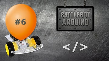 🟠 BattleBot Arduino - Monte o Robô de Combate Bluetooth (Estoura Balão): Programação dos Movimentos