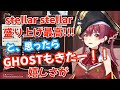 すいちゃんのStellar Stellarを歌い終わった後GHOSTが流れた時のマリン船長反応【ホロライブ切り抜き】【宝鐘マリン/星街すいせい】