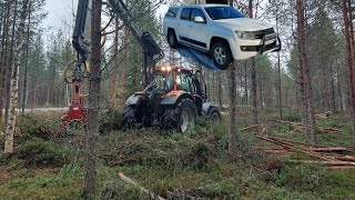 Isäntälinjan harvennuskaluston esittely ja uusi lava-auto