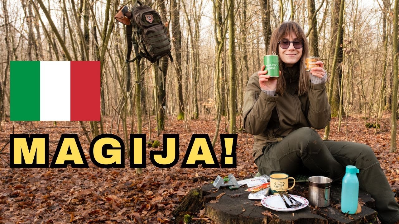 PROBALI SMO ITALIJANSKI VOJNI OBROK - MAGIČNA PRIRODA (MEAL READY TO EAT)