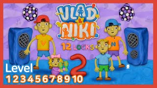 Vlad & Niki 12 Locks 2 Level 1 2 3 4 5 6 7 8 9 10 Walkthrough (RUD Present)