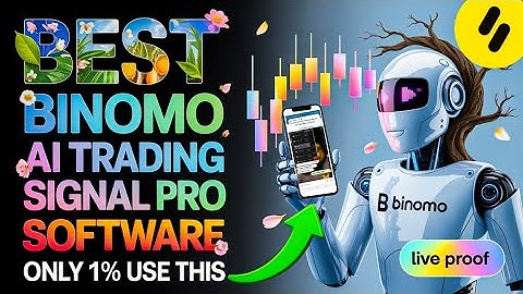 📊BEST BINOMO AI TRADING SIGNAL SOFTWARE🤖 ।binary signal bot। binomo signal software। BinomoBot
