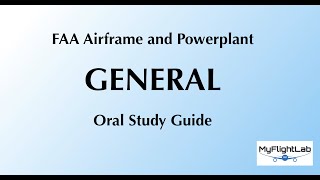 Professional Recording of FAA A&P General Oral Test Questions