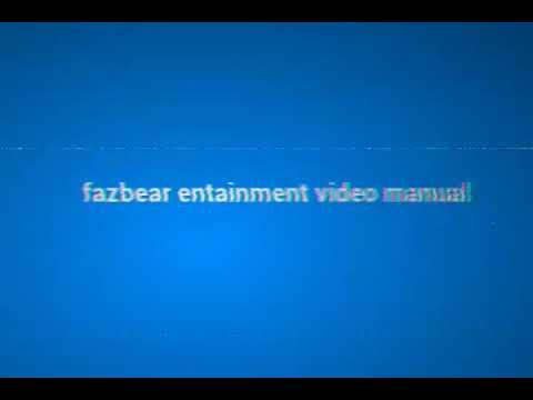 Fazbear entertainment video manual #1 P&S - YouTube