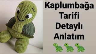 Amigurumi Kaplumbağa Tarifi (Detaylı Anlatım)