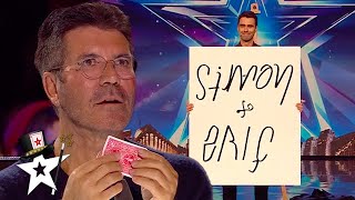 Father and Son Do AMAZING Magic For Simon on Britain's Got Talent 2020 | Magicians Got Talent