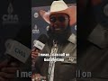 THE MOST FAMOUS CONTACT IN BLANCO BROWN'S PHONE IS...#cma #countrymusic #cmaawards