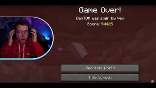 DanTDM Minecraft Hard Mode Dead