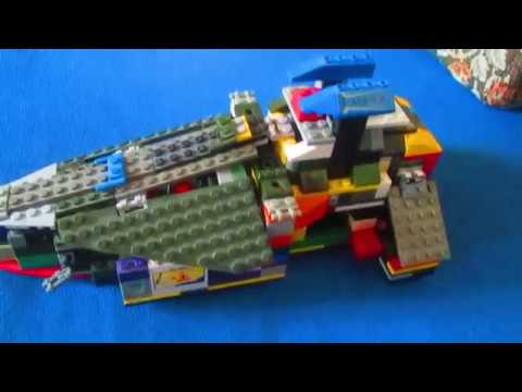 лего самоделка крейсер - венатор