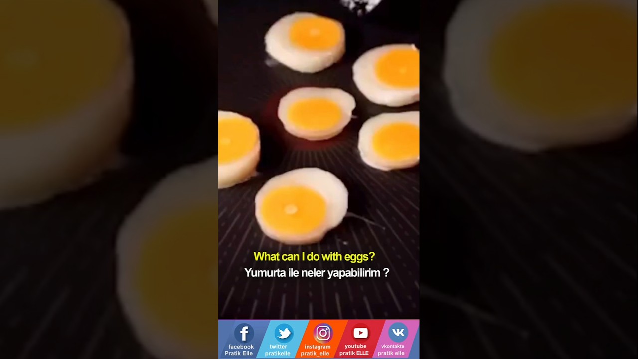 Yumurta ile neler yapabilirim,#YumurtaTarifleri, #KahvaltılıkTarifler, #PratikYemekler,#YumurtaSever