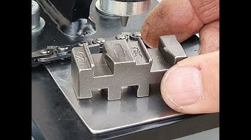 Oregon type chainsaw chain breaker and how to use it