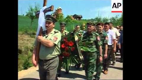 Funeral of Bosnian Serb general, Momir Talic