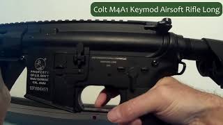 Colt M4A1 Keymod Airsoft Rifle RIF - Does this sound normal?