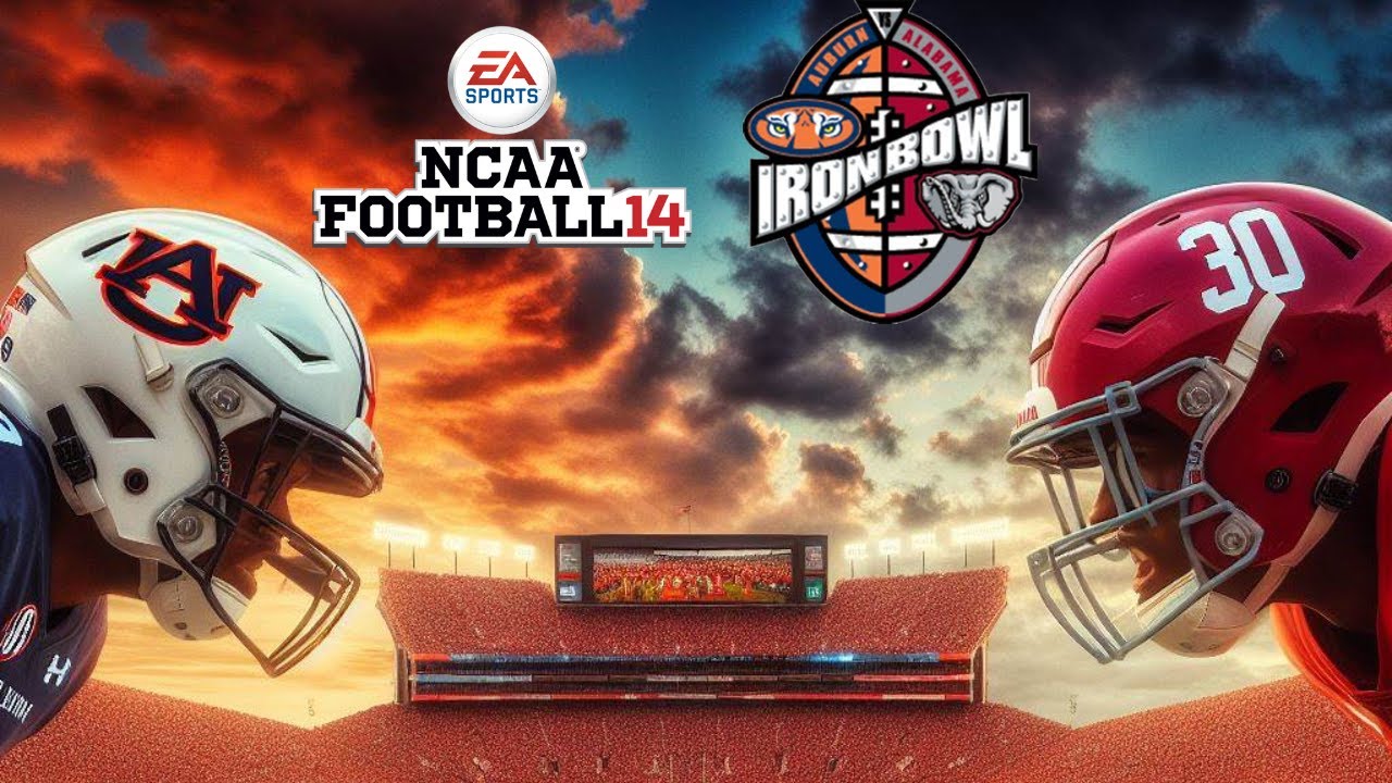 NCAA Football 14 I #6 Alabama vs Auburn I Week 6 Iron Bowl - YouTube