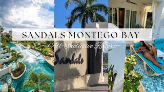 SANDALS MONTEGO BAY JAMAICA | all-inclusive resort review + room tour