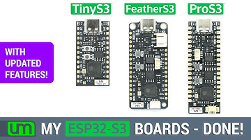 My ESP32-S3 boards are done!