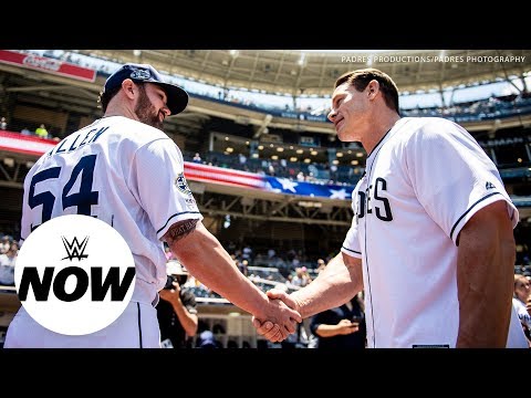 John Cena pays up on bet with an MLB pitcher: WWE Now