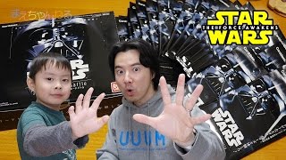 フォースの覚醒特別収録☆ 20パック100枚一気に開封！ スター