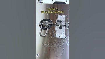 Wire 2D Bending Machine of various 2D shapes #wire #metal #bendingmachine