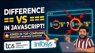 == vs === in JavaScript: The Difference That Ruins Interviews! 😱 | Hindi