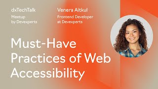 Must-Have Practices of Web Accessibility