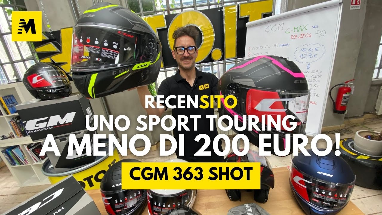 CGM 363 Shot: design da GP, prezzo super!