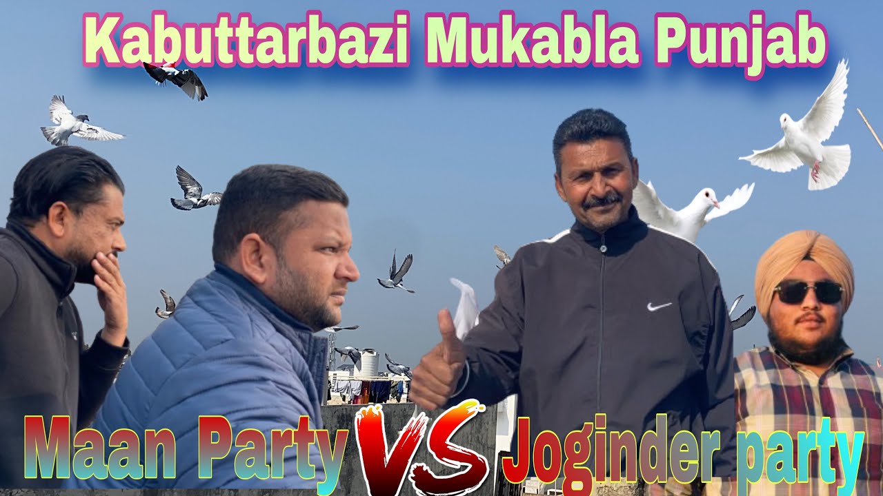 Joginder Party Vs Maan party Kabuttarbazi Mukabla in Punjab 5 February 2025