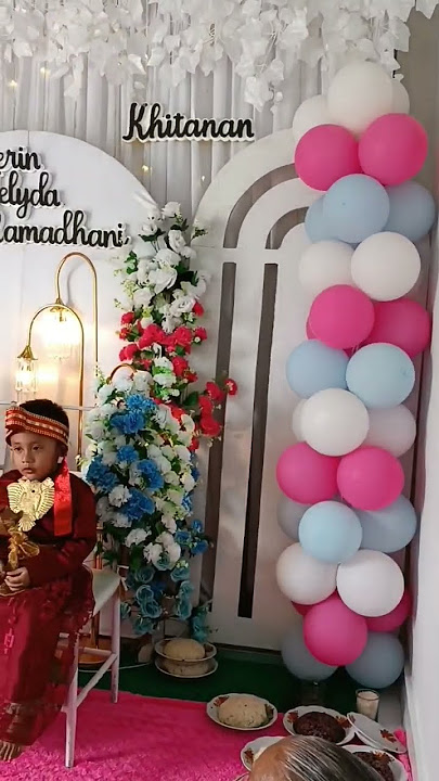 MASYALLAH LUCUNYA PENGANTIN CILIK || TASYAKURAN KHITANAN ANAK SEPUPU #fypシ #shortviral