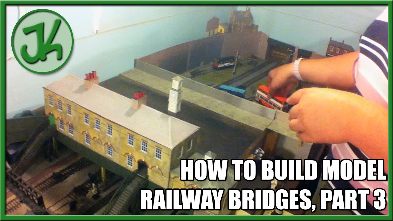 How to Build Model Railway Bridges, part 3 YouTube
