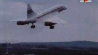Concorde and Tu-144 on Paris Air Show
