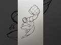 Drawing Warmup pt.103 #drawing #sketch #warmup #art #artist #pose #anatomy #fyp #shorts