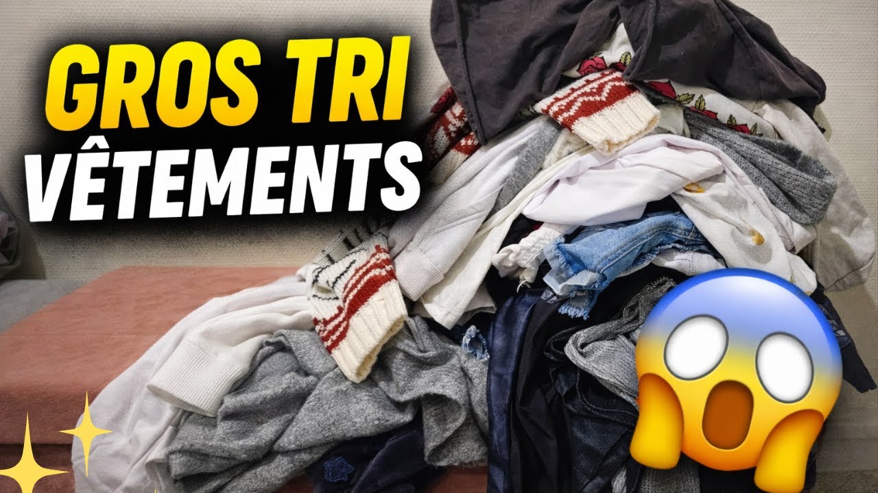 Vinted /Grand trie dressing - Et il était nécessaire!