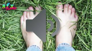 Bare Feet Running On The Gr Sfx
