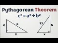 The Pythagorean Theorem - Right Triangle Geometry by @MathTeacherGon