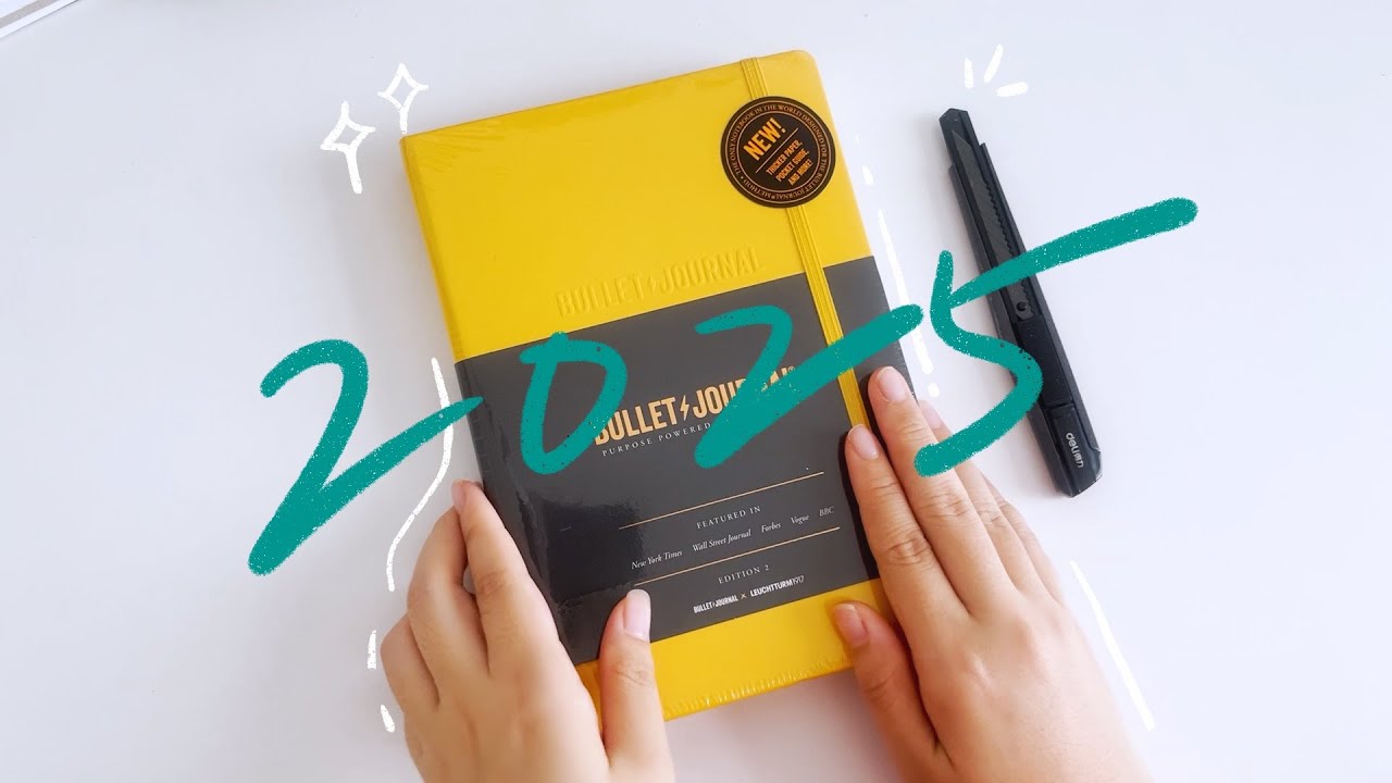 2025 子彈筆記設置來啦 💛 (feat.12月份主題設置)