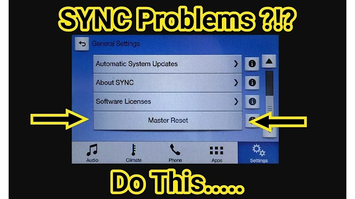 This Secret Reset Will Transform Your Ford Sync 3