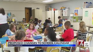 Wake County School Board vote to determine whether school year will begin in early August, lawsuits